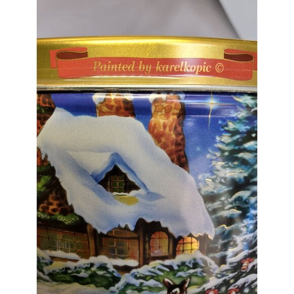 Jacobsen's Danish Bakery Butter Cookies Collectible Tin Empty Product of Denmark - Picture 6 of 12